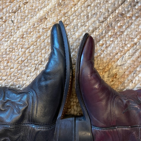 Men’s size 11 D Black cowboy boots - Picture 11 of 11